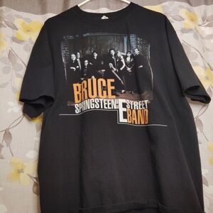 Anvil Black Bruce Springsteen Graphic Tee